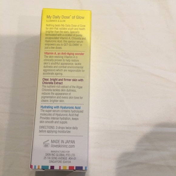 Skininc Supplement Bar My Daily Dose Of Glow 20ml - Picture 3 of 4